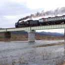 磐越西線　いつもの濁川橋梁