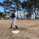 緑チーム、赤チーム打撃陣！