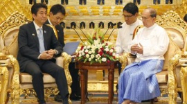 ミャンマーへODA910億円　日本、国づくりを支援