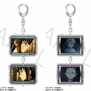 梅＆妓夫太郎 ペアアクリルキーホルダー 「鬼滅の刃 遊郭編」 鬼滅の刃 遊郭編 ペアアクリルキーホルダー 梅＆妓夫太郎