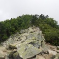 雨降る前に金峰山