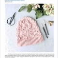 私の推し活！海外パターン「Winter Berry Hat」買いました