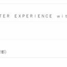 Reframe　THEATER　EXPERIENCE　with　you