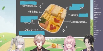 【にじさんじ】レイナ料理いけるやん！→ パン消費期限切れは草
