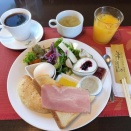 奈良　二上山望むカフェのイタリアンモーニング