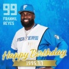 今日はレイエス選手の誕生日です！おめでとうございます！