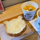 「房の駅」カフェでパンモーニングを385円で！
