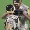 【vs楽天】日ハムマルティネス、ピッチャーライナーをスーパーキャッチ！！！