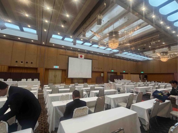経営計画発表会でした。&ばったりの多い人