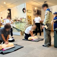 第３回地区防災隊リーダー実地訓練
