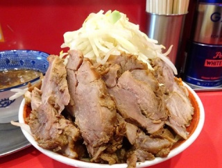 ■大崎広小路の「ラーメンタロー」で、デカ盛り豚つけ麺！