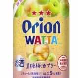 『【数量限定】まろやかさと酸味の絶妙なバランス「WATTA 黒糖梅酒サワー」』の画像