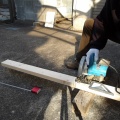 ウッドデッキを作ろう1日目、２日目