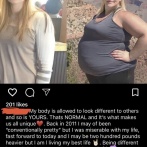 【画像】アメリカ女性「10年で体型が変わったけど、私は美しいですよ？笑」