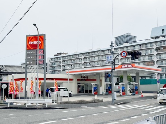 別所交差点の「ENEOS」がリニューアルオープンしてる