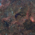 チューリップ星雲(Sh2ｰ101）付近