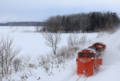 『2023/1/9運転 宗谷本線排雪列車（上り）』の画像