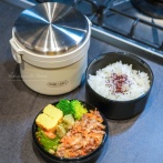 今日のムスメ弁当は、保温弁当箱の保温力の検証を兼ねて！