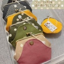 人気のコンパクト財布を追加作成しました★カードと小銭とお札が入るよ♪