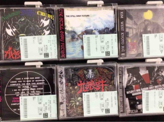 日本人HARDCORE中心に中古CD入荷!!