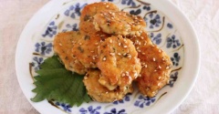 青紫蘇つくねの作り方
