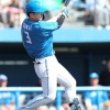 【日本ハム】郡司裕也「静岡のお茶畑の風景を感じながら…」先制Ｖ打　お茶パワーで花粉症も撃退