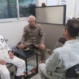 『米山工業相談役へ帰国報告 』の画像