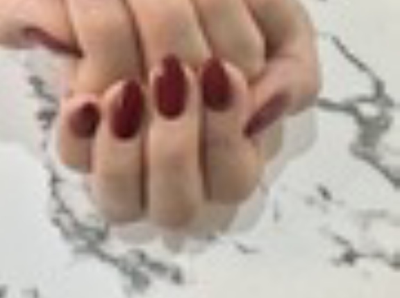 ハンドもフットも大人っぽく♡ ボルドーでまとめたハンド&フット💖
