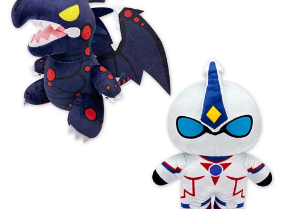 【遊戯王情報】エースモンスターBIGぬいぐるみ「破壊竜ガンドラ」、「E・HERO ネオス」登場！