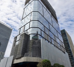 高さ約171m「TORANOGATE（トラノゲート）」の建設状況！商業施設も入る虎ノ門駅直結のオフィスビル（2026.9.22）
