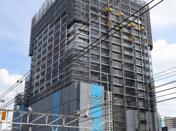 地上51階「プレミストタワー船橋」の建設状況！西武船橋店跡地の千葉県最高層タワマン（2026.8.9）