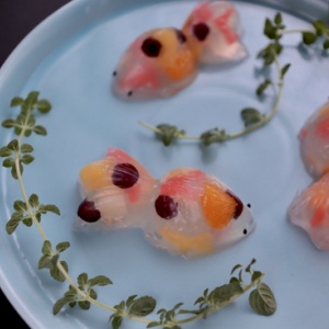 夏にぴったり みつまめ缶と寒天だけで作る金魚のゼリー きょうのおべんとう Powered By ライブドアブログ