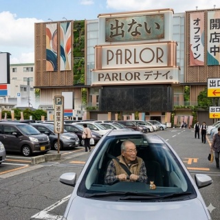 【悲報】スロッターさん、パチ屋駐車場で盛大に当て逃げされてしまう…
