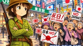 サヨク漫画家「考えすぎ人間が反戦デモに行くまで」…ネット「反戦エッセイ漫画と称して、漫画を戦争のプロパガンダに利用してるのはあなた」「反戦漫画ほど暴力性高いのほんと好き」