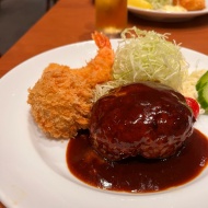 旬香亭で夢の洋食プレート、アゲイン
