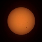 『梅雨の晴れ間にやや活発な太陽面 ☆彡』の画像