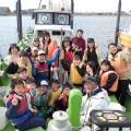 お子さん達と父母さんでのプライベート釣り教室