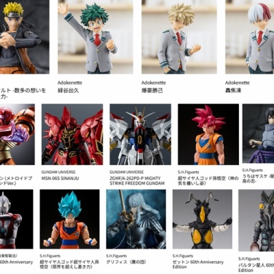 レビュー バンダイガシャポン トリコレ！ガイナックスキャラクターズ