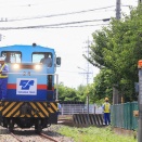 古河電工（東光高岳）専用線@高岳2号機関車（単機で）