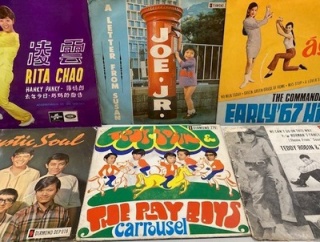 12月13日(土)60's香港GARAGEメインに10&7インチシングルが新入荷！