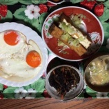 『朝食  主人の朝食   目玉焼きは両面焼き希望』の画像