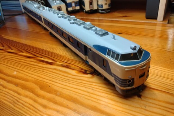 クローゼットの中の鉄道模型