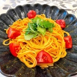 『トマトクリームパスタ』の画像