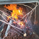 剪定枝のしまつ