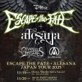 2025 LIVE REPO 19th.  Escape The Fate / ALESANA JAPAN TOUR 2025＠赤羽ReNY alpha