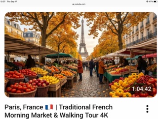 パリ、フランス 🇫🇷 | 伝統的なフランスの朝市 & Walking Tour 4