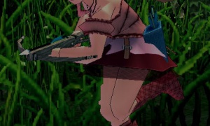 棍棒が頭に突き刺さる！！