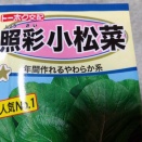 小松菜を育てる　Vo.1