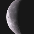 連夜のお月様（月齢24.6） ☆彡