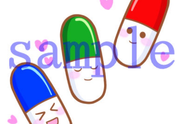 イラスト素材を作ってるブログ 薬